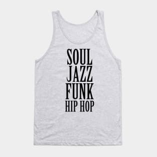 Soul Jazz Funk Hip Hop Tank Top